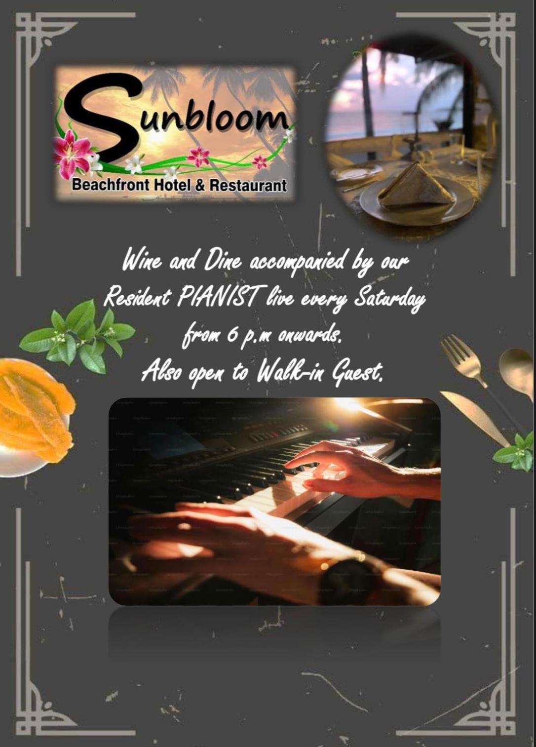 Sunbloom Beachfront Hotel And Restaurant Zambales Sinabacan Экстерьер фото